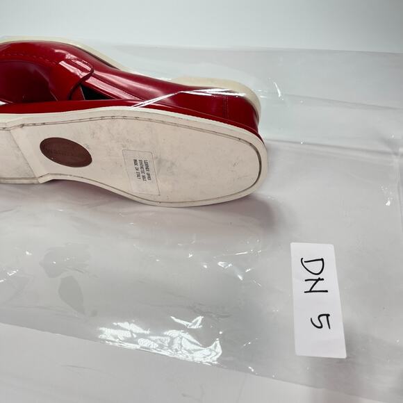 Wannabe Patrick Cox Red Patent Leather Slip-On Casual Loafer Shoes Women Size 40 - Picture 11 of 11